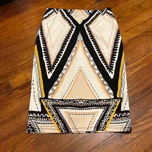 Mossimo Target Geometric Pencil skirt